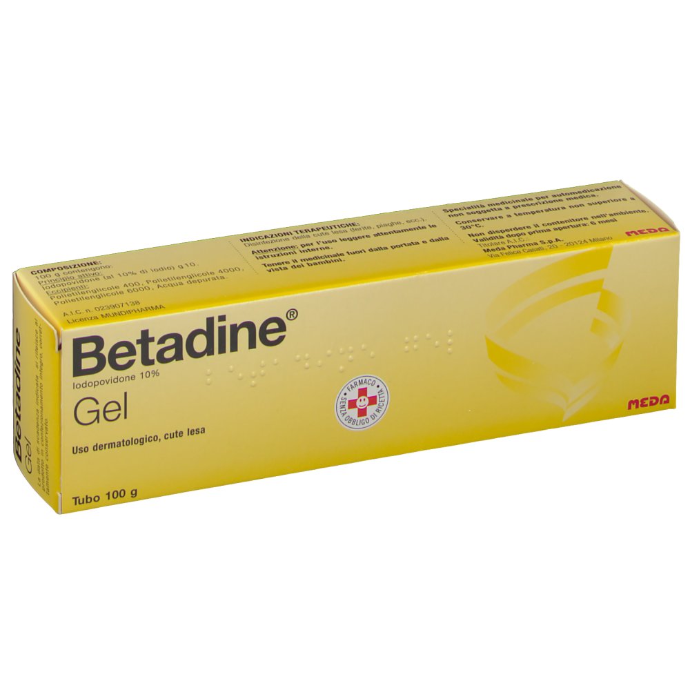 Iso-Betadine Gel 10%, 100 g