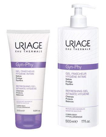 Uriage Gyn-Phy Intimate Hygiene Cleansing Mist névoa para as partes íntimas