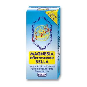 Magnesia Effervescente  Sella  Orale Polv Eff 115g Limone