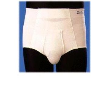 Orione 316 Briefs For Hernia High Safte Size 6 Color Gray 1 Pair