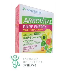Arkovital Pure Energie Multivitamins Food Supplement 30 Tablets