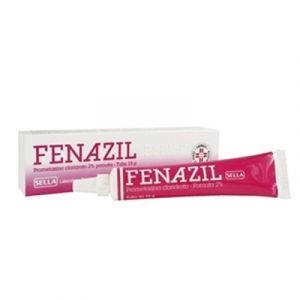 Fenazil Cream 2% Promethazine Hydrochloride Insect Bites Tube 15g