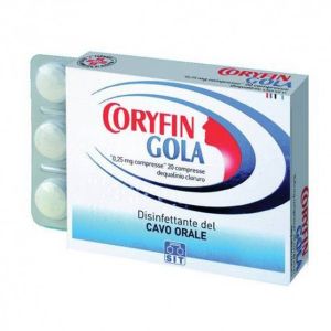 Sit Coryfin Throat Oral Cavity Disinfectant 20 Tablets Of 0.25mg