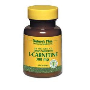 Nature'splus L-carnitine 300mg Food Supplement 30 Capsules