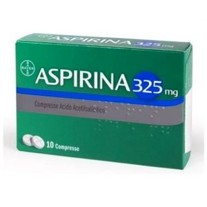 Aspirina 325mg Acido Acetilsalicilico 10 Compresse