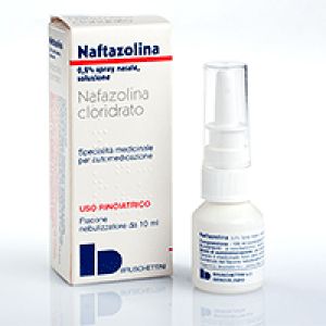 Naphthazoline Nasal Spray 2% Nasal Decongestant Solution 10 ml