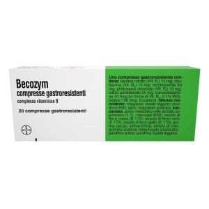 Becozym Dosaggio Alto Vitamina B 20 Compresse Gastroresistenti