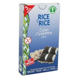 Rice&rice Cioko - Puffed Rice And Dark Chocolate 3 X 25