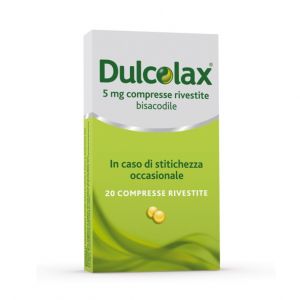 Dulcolax 5 mg Bisacodyl Constipation 20 Coated Tablets