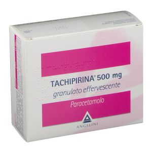 Tachipirina Effervescent Granules 500mg Paracetamol 20 Sachets