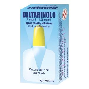 Deltarinolo Spray Nasale Decongestionante 5mg/ml + 1,25mg/ml 15ml