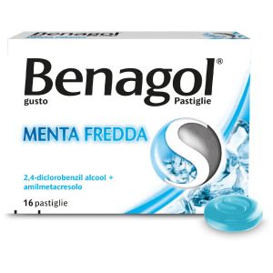 Benagol Tablets Cold Mint Antiseptic Oral Cavity 16 Tablets