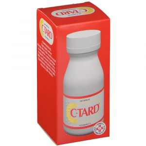 C-tard Vitamin C 500mg Extended Release Food Supplement 60 Capsules