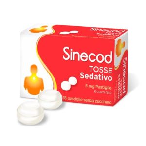 Sinecod Tosse Sedativo 5mg Butamirato Citrato 18 Pastiglie