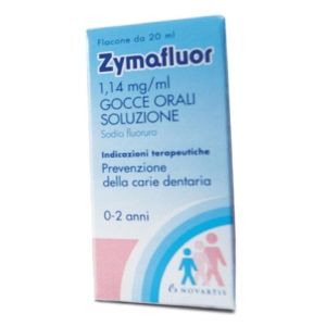 Zymafluor 1,14mg/ml Sodio Fluoruro Prevenzione Carie Gocce 20ml