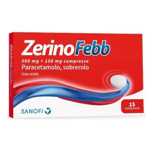 Zerinofebb Adulti 300mg + 150mg 15 Compresse