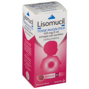 Lisomucil Children 100mg/5ml Carbocisteine Oily Cough Syrup 200ml