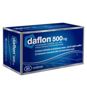 Daflon 500mg Flavonoidi Vasoprotettore 60 Compresse