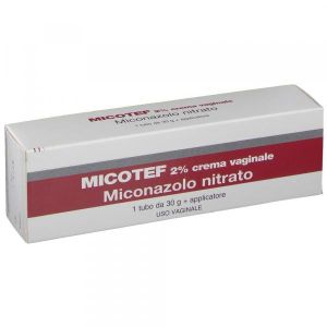 Micotef 2% Miconazolo Crema Vaginale 30g + Applicatore