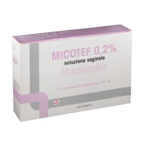 Micotef Soluzione Vaginale 5fl 150ml 0,2%