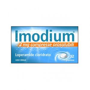 Imodium 2mg Loperamide Hydrochloride Diarrhea 12 Buccal Tablets
