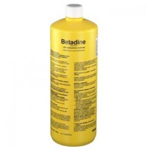 Betadine Cutaneous Solution 500ml bottle with 10% Iodine