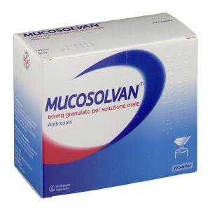 Mucosolvan 60mg Granules For Oral Solution 20 Sachets