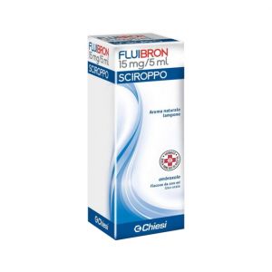 Fluibron Oily Cough Syrup 15mg/5ml Ambroxol Hydrochloride 200ml