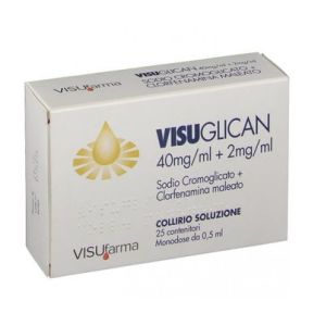 Visuglican Eye drops 25d 40+2mg/ml