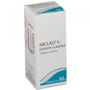 Miclast Polvere Cutanea Flacone 30g 1% Ciclopiroxolamina