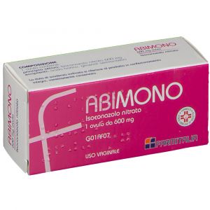 Abimono 600 mg isoconazolo nitrato 1 ovulo vaginale