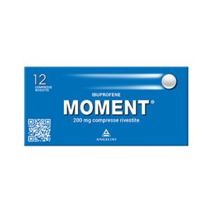 Angelini Moment 200mg Ibuprofen 12 Coated Tablets