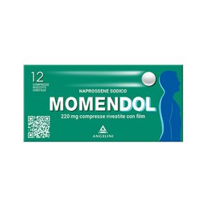 Momendol Tablets 220mg Naproxen 12 Coated Tablets