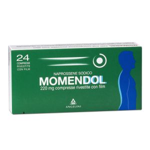 Angelini Momendol 220mg Naproxen Sodium 24 Coated Tablets
