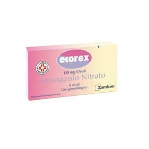 Ecorex 6 Vaginal Ovules 150 mg