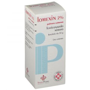 Lomexin Cutaneous Powder 2% Fenticonazole Antifungal 50g