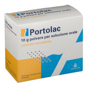 Angelini Portolac 10g Powder For Oral Solution 20 Sachets