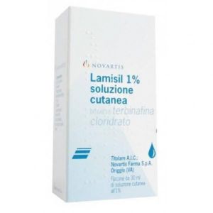 Lamisil Soluzione Cutanea 1% Terbinafina Cloridrato Flacone 30ml