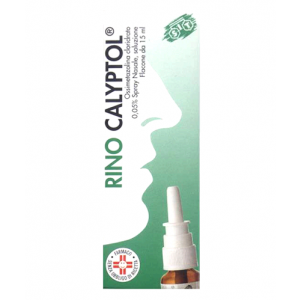 Rino Calyptol 0.5mg/ml Oximetazoline Decongestant Nasal Spray 15ml