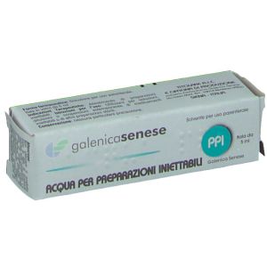 Acqua per Preparazioni Iniettabili  Galenica Senese  1 Fialasolv 5ml Acqua Sterile Ed Apirogena