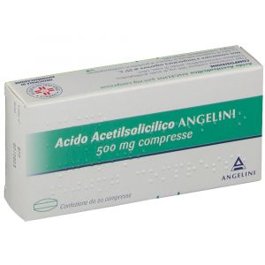 Acetylsalicylic Acid Angeneric 500 mg 20 Tablets