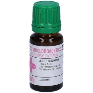 Acido Tricloroacetico  Zeta Farmaceutici  Soluzione Cutanea 1 Flacone 10ml 50%