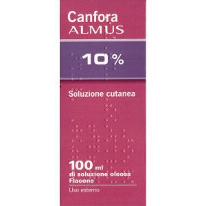 Camphor Almus 10% Cutaneous Solution 100 ml