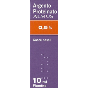 Silver Proteinate Almus 0.5% Decongestant 10 ml