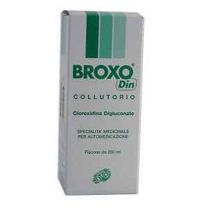 Broxo din chlorhexidine digluconate mouthwash 250 ml