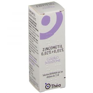 Thea Farma Zincomethyl 0.02% + 0.01% Eye Drops Solution 15ml