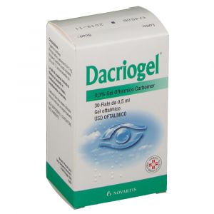 Dacriogel Gel 0.3% Carbomer 30 vials 0.5ml