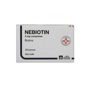 Nebiotin 5mg Diotin Deficiency States 30 Tablets