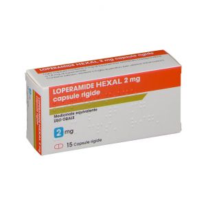 Loperamide Hexal 2 mg Diarrhea 15 Capsules