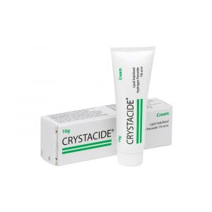 Crystacide 1% Hydrogen Peroxide Disinfectant Cream 25 g